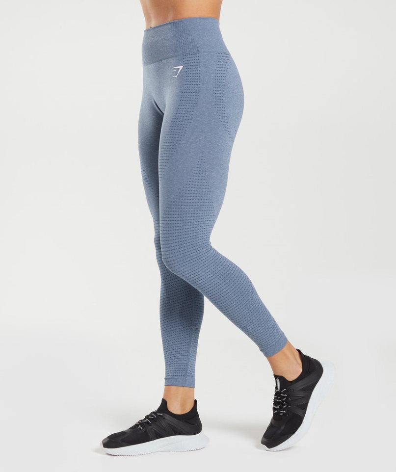 Legginsy Gymshark Vital Seamless 2.0 Damskie Niebieskie | PL 096TUR